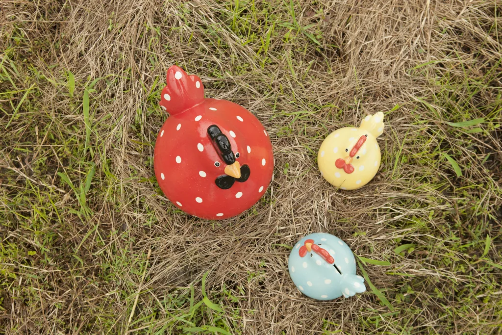 Kai Oo, Ceramic Rooster Home and Garden Decorative item